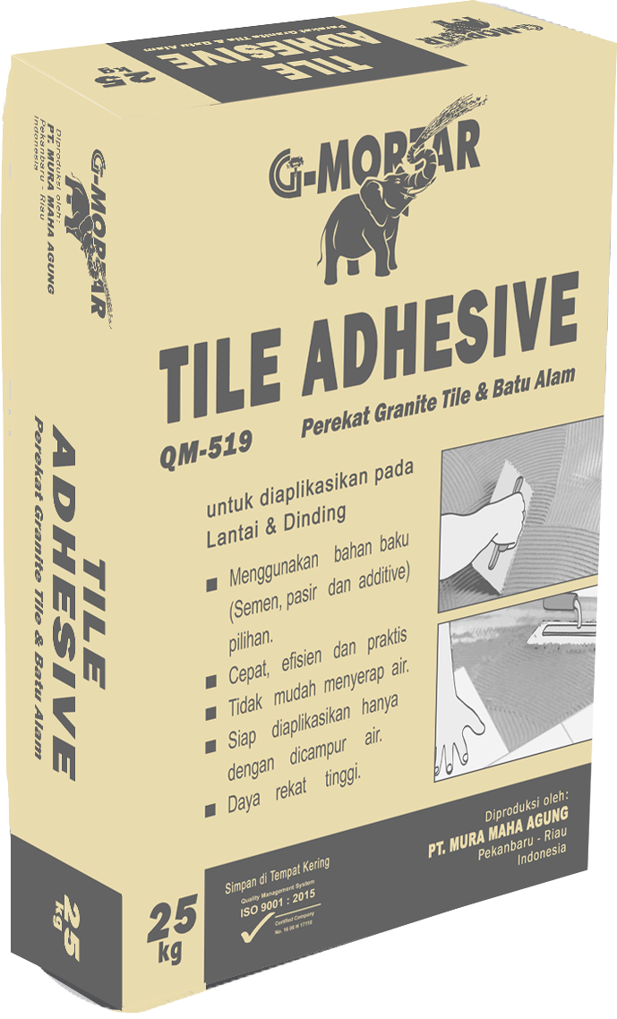 QM-519 Tile Adhesive Lantai Dinding Image