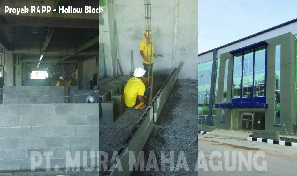 Riau Andalan Pulp & Paper (RAPP) – Hollow Block – PT. Mura Maha Agung